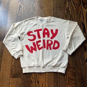 Mini Rodini Stay Weird Terry Sweatshirt (7-9Y)